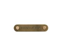 Plaque pour licol gold