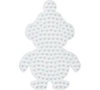 Plaque pour perles à repasser hama midi : petit pingouin multicolore G