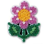 Plaque pour perles à repasser Hama Midi - HAMA - Petite plaque fleur - Jouet créatif - Multicolore - Mixte