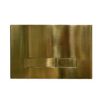 Plaque Pour Wc Suspendu Or Brosse - CRISTINA ONDYNA AC10096P