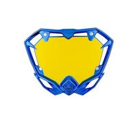 Plaque pride racing mini bleu chrome