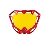 Plaque pride racing mini rouge chrome