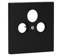 PLAQUE PRISE SAT TV LS NOIR MAT REFERENCE JUNG LS990SATSWM