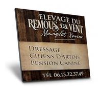 Plaque Professionnelle Alu Dibond Impression Quadri HD Personnalisée