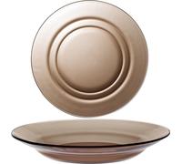 Plaque profonde Duralex Lys Sepia Brown 230 X 35 Mm - Lot de 6 pcs.