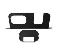 Plaque Protection Attelage 4/7 pour broches pour Ford Maverick | Ajustement pour personnalisé 2022-2025, finitions propres, connecteur, look pour professionnel, protection arrière