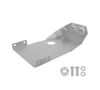 Plaque Protection Moteur pour GB350 pour GB350S pour CB350 2021-2024 2023 Protection du Châssis Moteur Couvercle Carter Inférieur Plaque Plaque Dérapage Moto(Silver)