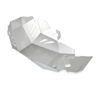 Plaque Protection Moteur pour Kawasaki pour KLR 650 pour KL650E 2008-2024 Protection De Moteur Châssis Moto Plaque Inférieure Couvercle Cadre Inférieur Plaque Bash Moteur(Silver)