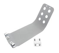 Plaque Protection Moteur pour T214 SE T120 pour Thruxton 900 pour Scrambler T100 110e Anniversaire Moto Moteur Garde Bass Skid Plate Plaque Bash Moteur(Silver 1)