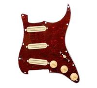 Plaque Protection Précâblée Micro Pré Câblé | Micro SSS Mini Hum pour guitares de type ST(Style 3)