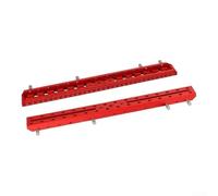 Plaque Queue d'Aronde Vixen Aluminium 445mm Double Usage(320mm) | Aluminium léger, compatible Vixen, double fonction guide, longueur 445mm, couleur rouge