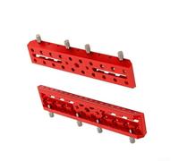 Plaque Queue d'Aronde Vixen Aluminium 445mm Guide(240mm) | Aluminium léger, compatible Vixen standard, pour bord extérieur 75°, longueur max 445mm, finition rouge