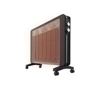 Cecotec Plaque Radiante en Mica ReadyWarm 2000 Now, Puissance de 2000 W, Thermostat réglable et 2 Niveaux de Puissance, Chaleur par Rayonnement et Convection, Surface de Couverture jusqu’à 25 m2