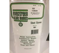 Plaque rainurée en V 0.50x0.64x150x300mm Ref : 2025 - Evergreen