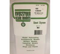 evergreen 4060 Plaque structurelle, 1 x 150 x 300 mm, Grille de 1,50 mm, 1 pièce
