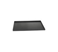 Plaque rectangulaire en tôle bleue, 40 x 60 cm, bord droit, 2 cm, moule de four antiadhésif utilisable également comme plateau
