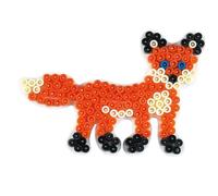 Hama Plaque pour perles à repasser Renard – Midi multicolore