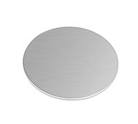 Plaque ronde en acier inoxydable 304, 1 pièce, disque circulaire de 6 mm d'épaisseur, for projets de bricolage, décoration intérieure et applications techniques.(Dia 120mm)
