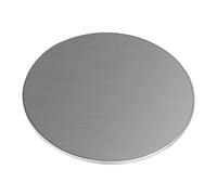 Plaque ronde en acier inoxydable 304, diamètre 5-30 cm, épaisseur 0,5 mm, panneaux muraux circulaires en tôle résistante, 1 pièce(200mm)