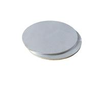 Plaque ronde en acier inoxydable 304 - Disque circulaire durable for projets de bricolage, décoration intérieure et ingénierie, 1 pièce(Dia 100mmx2.5mm 1pcs)
