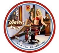 Plaque ronde en acier PinUp de 360 mm de diamètre