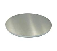 Plaque ronde en aluminium pur 1060, diamètre 80 à 300 mm, disque rond vierge en aluminium, 1 pièce(80x1.5mm)