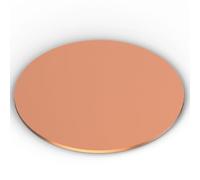 Plaque ronde en cuivre, diamètre 90-140 mm, disque rond en cuivre, épaisseur 1,2 mm, convient for la rénovation domiciliaire, 1,2 × 110 mm (1,2 × 130 mm)(1.2x130mm)