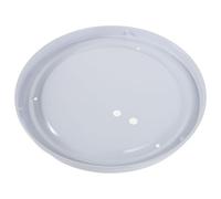 Plaque Ronde en Fer Blanc pour Plafonnier LED, Fixation Sécurisée Chambre | Montage Dissimulé, Cache pour Boîtier de Plafond, Masque les Espaces de Câblage, Remplacement Pratique pour Électriciens