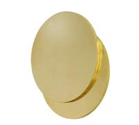 Plaque ronde en laiton Lot de 2 plaques en laiton haute résistance, diamètre 10-100 mm, joint disque dur H62 for équipement électronique, épaisseur 0,5-3(2x10mm)