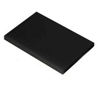 Plaque ronde en plastique ABS, 300mm x Black ABS Plastic Sheet Flame Retardant 12-40mm For DIY Industrial Model(35MM)