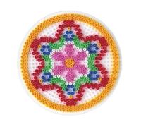 Plaque ronde pour perles moyennes - HAMA - Midi Plaque Grande Ronde - Support pour motifs - A partir de 5 ans