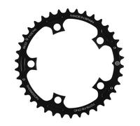 Plaque Ronde Rotor NoQ Intérieur Noir, BCD 36D - BCD 110x4 Shimano