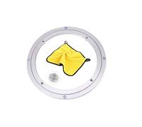 Plaque Rotative Grand,Plateau Tournant TV,Heavy Duty Mecanisme Plateau Tournant Table Lisse en Alliage D'aluminium pour D'affichages Meubles Service Show (1, 60cm/24inch)
