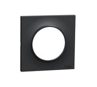 Schneider Electric - Odace Styl, plaque Anthracite 1 poste - S540702