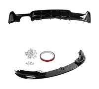 Plaque Séparation Diffuseur Lèvre Arrière Becquet Pare-Chocs pour F32 Série 4 2 Portes pour Coupé F33 pour Cabriolet F36 pour Gran 2014-2019(Glossy Black)