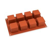 Plaque silicone 8 cubes Silikomart