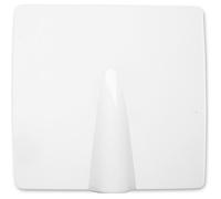 Zenitech - Plaque sortie de câble 16A vis + griffes - Blanc - Diwone blanc G