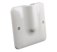 Plaque sortie de câble 32 A 100 x 100 mm + serre câble