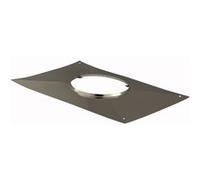 Plaque superieure etancheite rectangulaire 150 non peint Blanc G