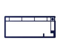 Plaque supérieure HyperX Alloy Rise 75 - Bleu marine
