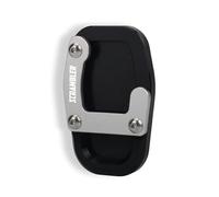 Plaque Support antidérapante Coussin De Béquille Latérale pour Ducati Scrambler 1100 Sport Special KG KF Pro1K, Extension De Béquille Latérale.(Noir)