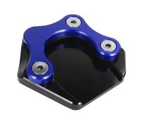 Plaque Support D'extension Béquille Latérale Pied Béquille Moto Agrandir pour Suzuki pour GSX-S750 2016-2021 Support de stationnement(Blu)