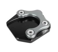 Plaque Support D'extension Béquille Latérale Pied Béquille Moto Agrandir pour Suzuki pour GSX-S750 2016-2021 Support de stationnement(Titanium)