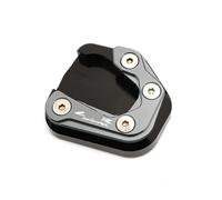 Plaque Support Moto pour CBR600RR CBR 600RR 2007-2022 CNC Bouchon de Valve de Moto béquille Pied béquille latérale rallonge Plaque de Support