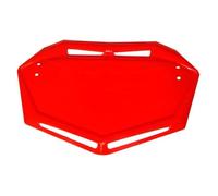 Plaque Support Vélo Bmx - Aero Design - Rouge - Plastique - 260x180 Mm - Mixte Multicolore