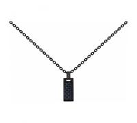 Plaque sur chaîne stanislas en acier 316l