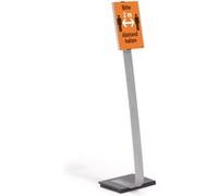 DURABLE Plaque sur pied Info Sign – A4 G