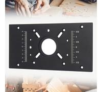 Plaque Table Defonceuse en Alliage D'Aluminium, Plaque Polyvalente for la Menuiserie et la Décoration Intérieure, Installation Facile