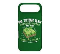 Plaque tectonique « Sorry My Fault » avec Citation Amusante sur Les tremblements de Terre Coque pour iPhone Air