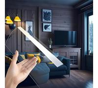 Plaque Toiture Polycarbonate[Gguwug 1.56x14m Panneau Durable PC] Feuille de Verre Acrylique,Feuille Plastique Porte D'entrée Auven Isolation Phonique et Réduction du Bruit, pour Serre Jardin